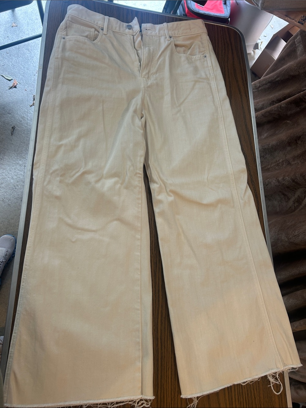 Veronica beard taylor wide leg crop - Picture 2 of 3